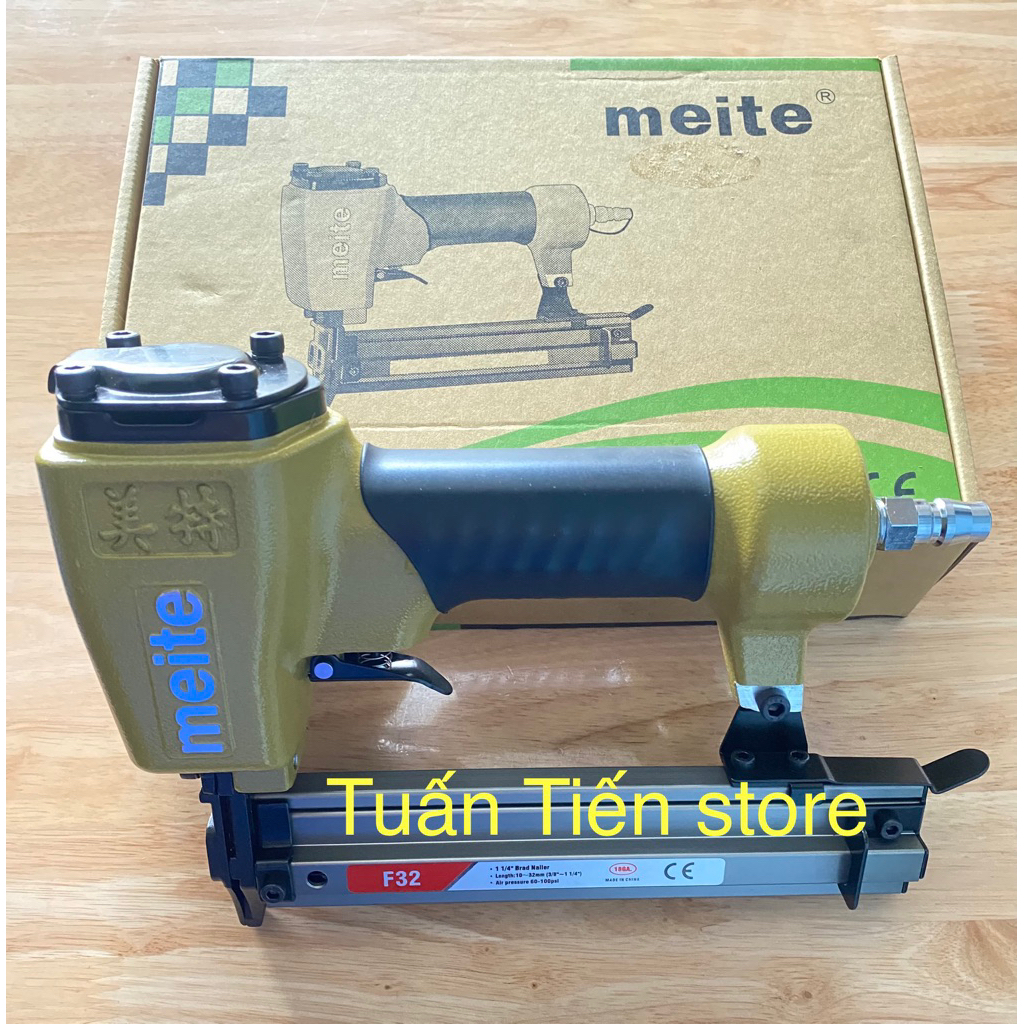 Súng bắn đinh thẳng Metie F32 - Máy bắn ghim gỗ F32 Meite