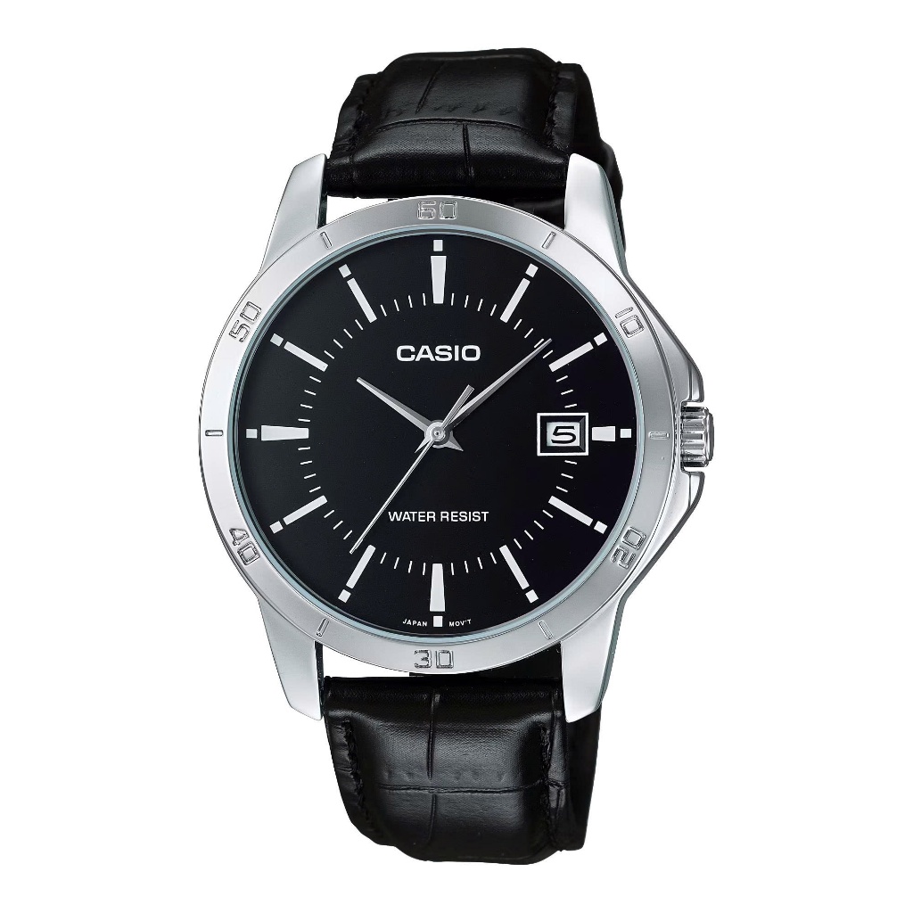 Đồng hồ nam dây da Casio MTP-V004L-1AUDF chính hãng