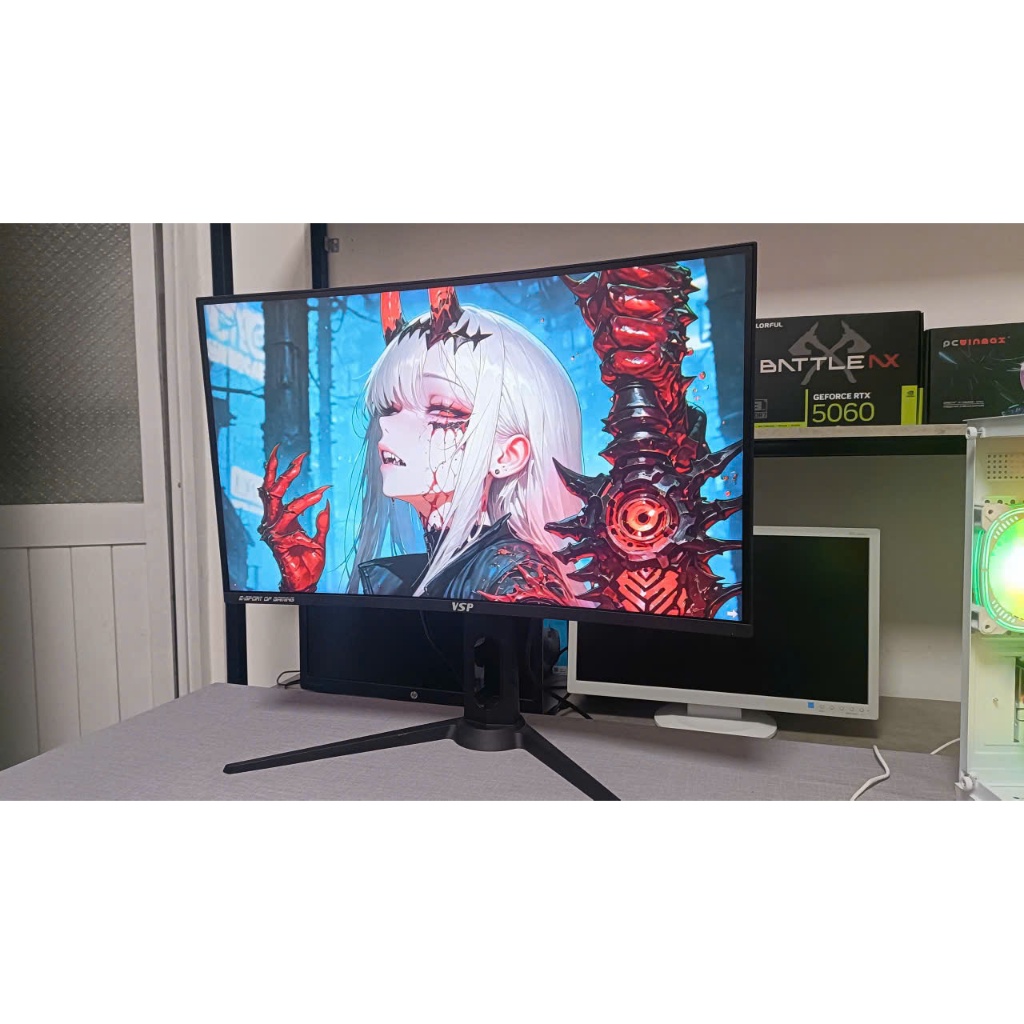 Màn hình VSP VG27 cong 27inch 165Hz