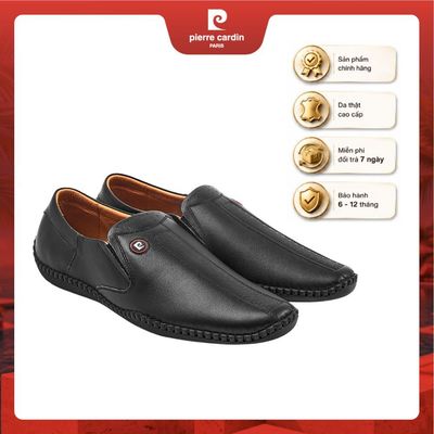 [Tăng 1 size] Giày lười Pierre Cardin chất liệu da bò thật, đế cao su chống trơn trượt, đi nhẹ êm chân - mã 795
