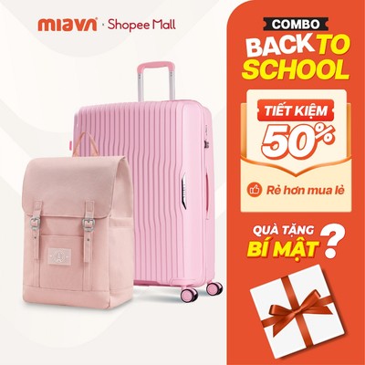 [COMBO SÀNH ĐIỆU] Combo Vali Larita ROTA Size 20 + Balo Heritage SUNRISE 14 Inch - Combo Xách Tay Du Lịch Gọn Nhẹ
