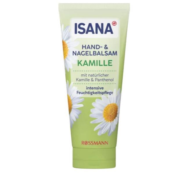 Hàng Đức, tuýp 100ml kem dưỡng tay Isana Kamille.