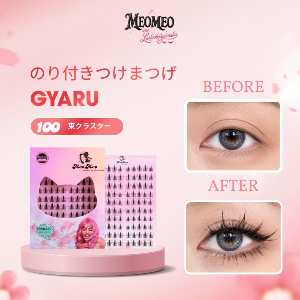 Mi cụm sẵn keo lashesbytyniosaka (mã Gyaru)