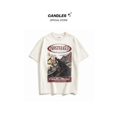Áo Thun Candles Motel Oversize Tee Unisex
