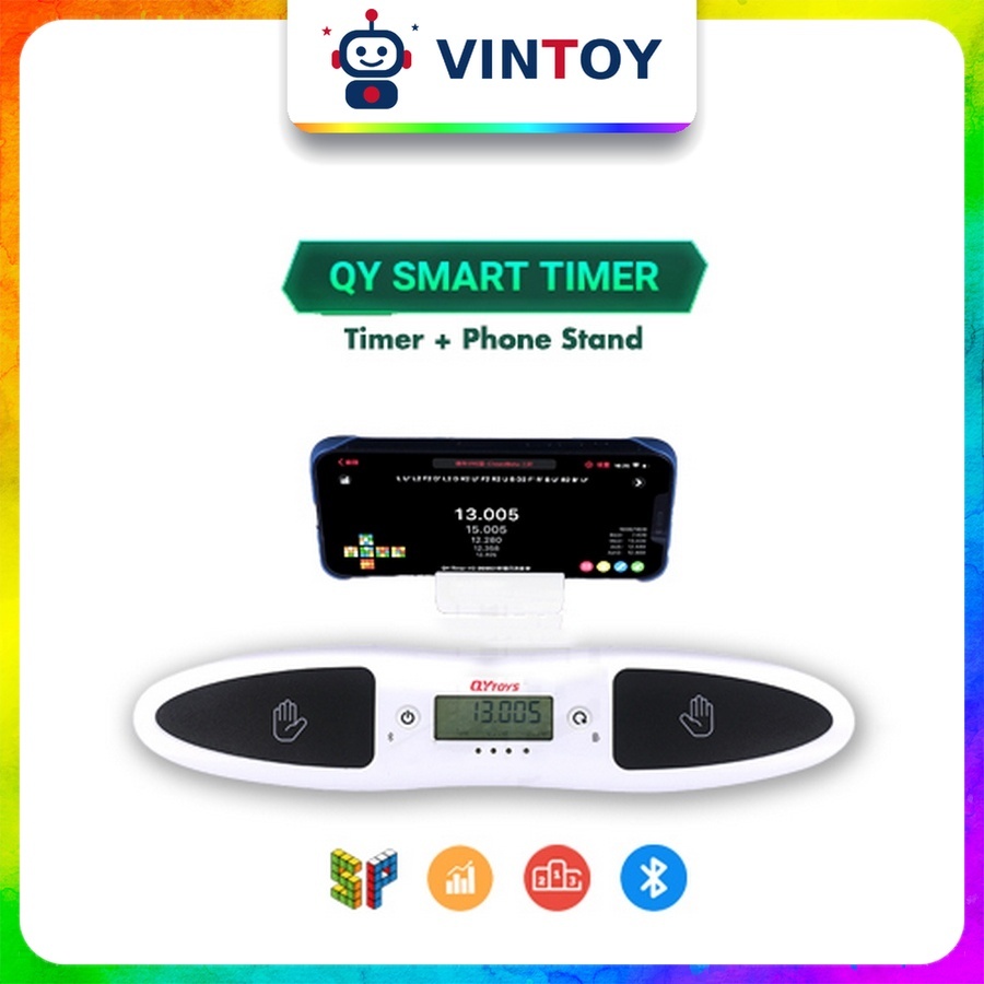 [QiYi Smart Timer 2.0] Đồng Hồ Rubik QiYi Timer Bluetooth Phụ Kiện Rubic Thời Gian Đồ Chơi Trí Tuệ