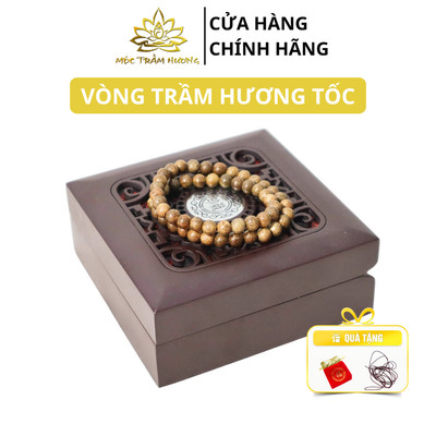 Vòng Tay Trầm Hương 54 Hạt Trầm Tốc Việt 6/7/8 mm - Mộc Trầm Hương MTH