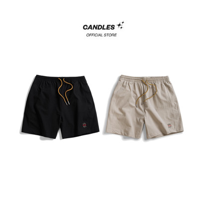 Quần Short Gió Candles Voyager Logo Unisex