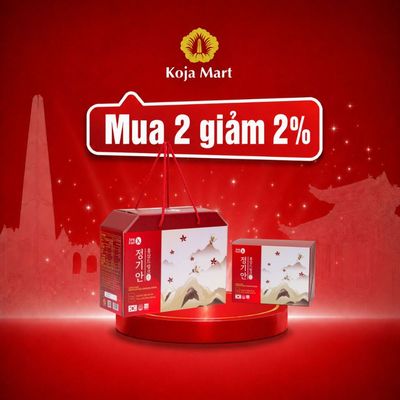 Nước hồng sâm Hàn Quốc 6 năm tuổi Jung Kian Premium