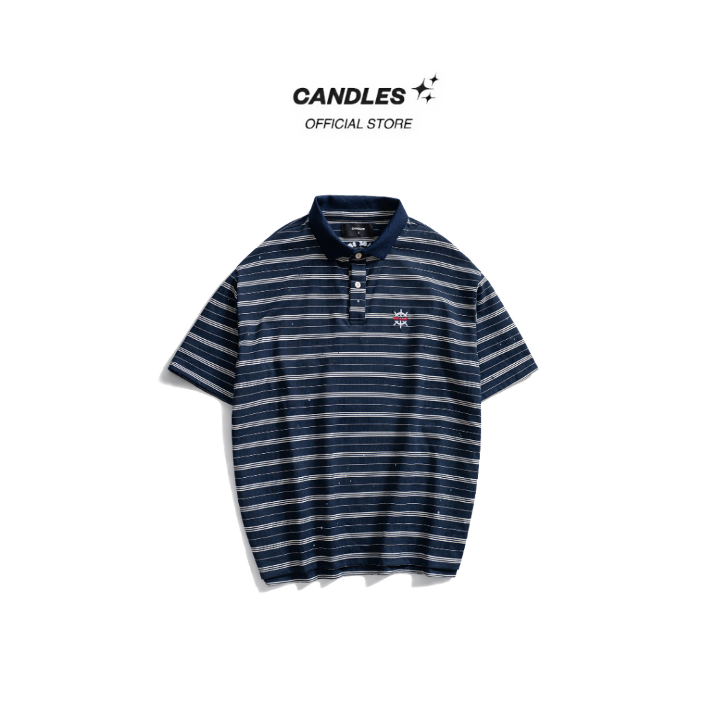 Áo Thun Polo Candles Voyager Relaxed Fit Unisex