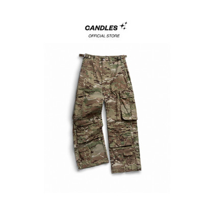 Quần Kaki Candles Combat Cargo Wide Leg