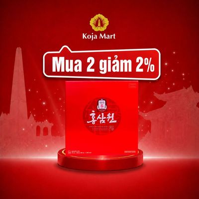 Nước Hồng Sâm Hàn Quốc 6 Năm Tuổi Won KGC Jung Kwan Jang