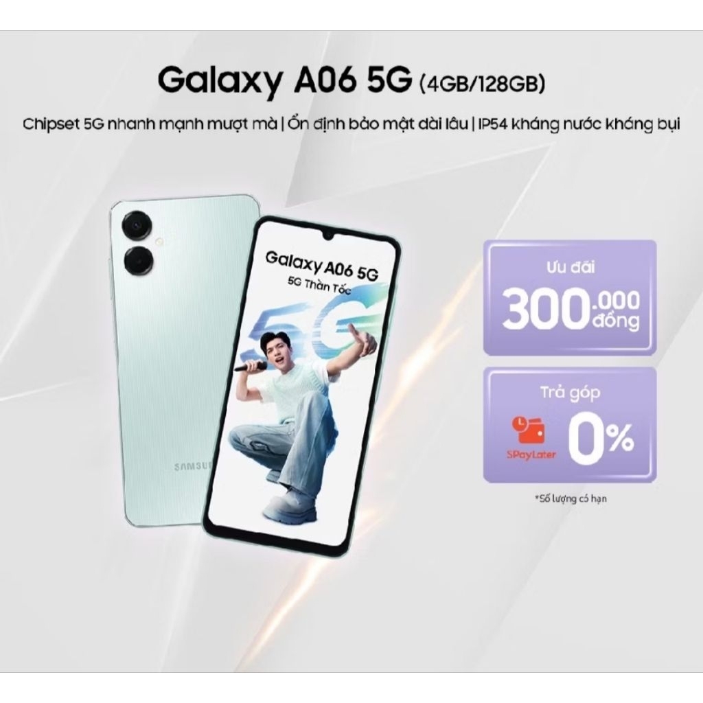 Điện Thoại Samsung Galaxy A06 5G 4GB/128GB