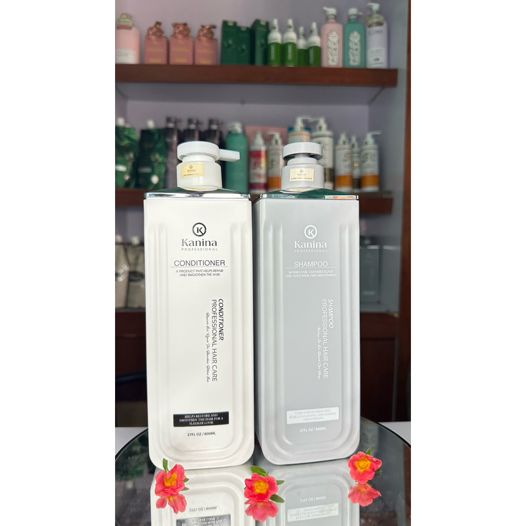 [Hàng chính hãng] Cặp gội xả Kanina 800ml siêu phục hồi tóc hư tổn