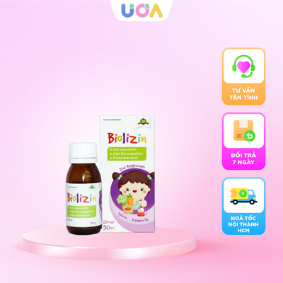 Kẽm Siro Biolizin Aplicaps Tây Ban Nha bổ sung đề kháng cho bé