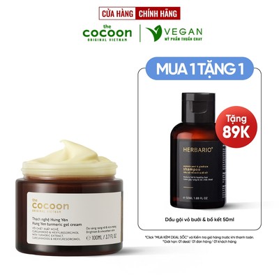 Bigsize - Thạch nghệ Hưng Yên giúp làm sáng da và mờ thâm Cocoon 100ml thuần chay