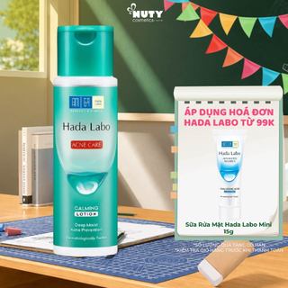 Dung Dịch Hada Labo Dưỡng Ẩm Cho Da Mụn Và Nhạy Cảm Acne Care Calming Lotion (170ml)