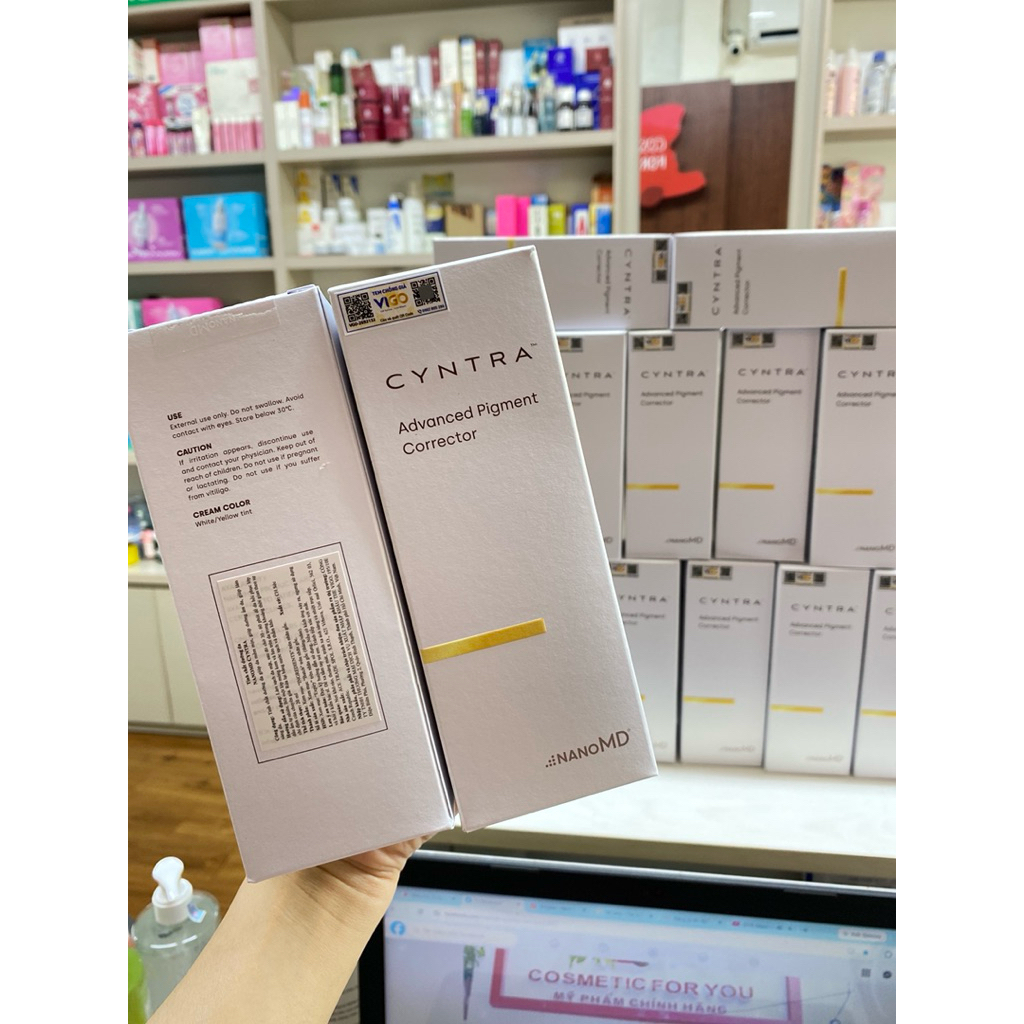 Kem Dưỡng Sáng Đều Màu Da NanoMD Cyntra 8% Cysteamine & 3% Tranexamic Acid