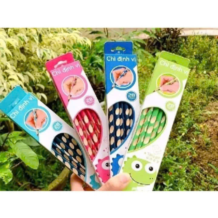 hộp 12 cây bút chì định vị B2 ( tặng đầu gọt chì )