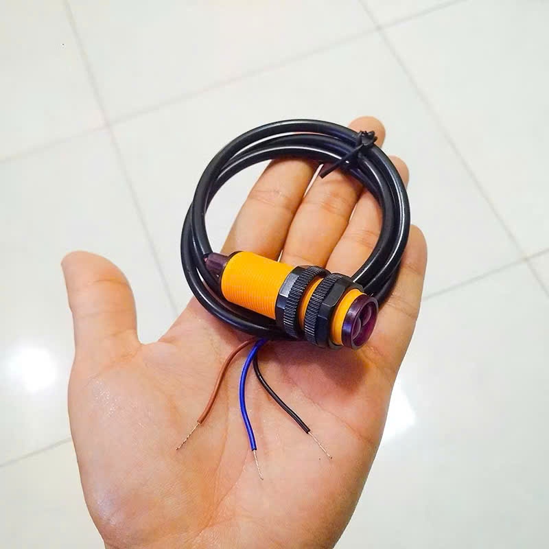 Cảm Biến Khoảng Cách, Vật Cản E18-D80NK 3-80cm, Cảm biến quang điện (công tắc quang điện) NPN