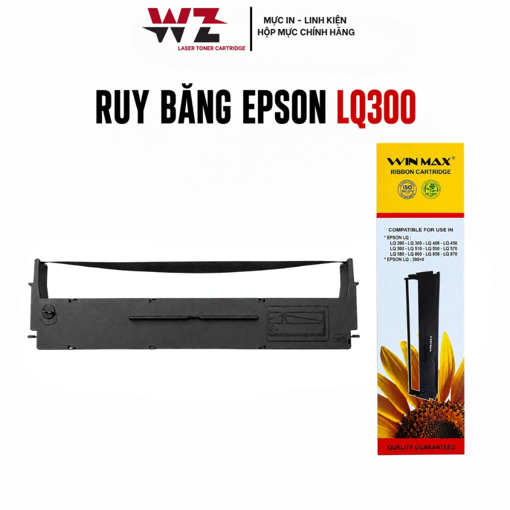 Ruy Băng Epson LQ300 - Ribbon máy in dùng cho máy Epson LQ300/LX300