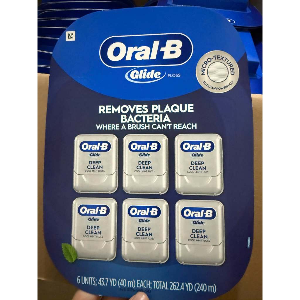 Bản Mỹ Chỉ Nha Khoa Oral-B Glide Sợi Chỉ Micro-Textured