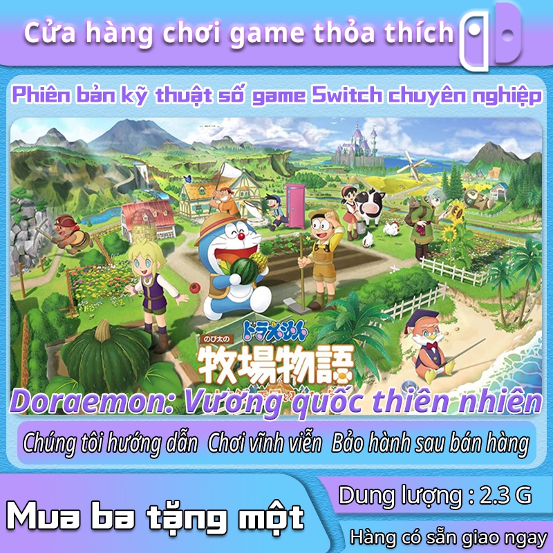 Doraemon Ranch Story: Kingdom of Nature&Horace Family Switch Numbers Game - Mua 3 tặng 1