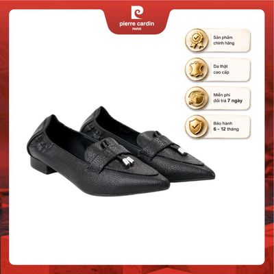 Giày búp bê nữ Pierre Cardin chất liệu da tổng hợp, mũi nhọn, êm chân - mã 305