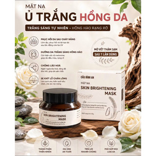 Mặt Nạ Ủ Trắng Cám Gạo Sữa lên men Cầu Bình An