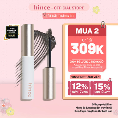 Gel định hình chân mày có màu tự nhiên hince Signature Brow Shaper 4ml