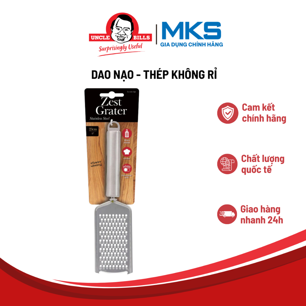 Dao Nạo Thép Không Rỉ UNCLE BILLS