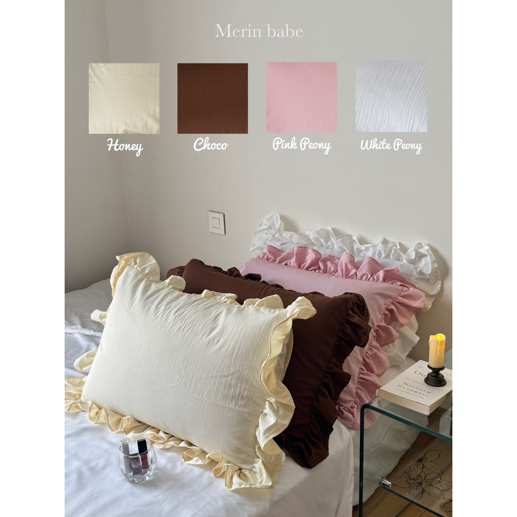 Vỏ Gối Viền Bèo ( 50x70 )