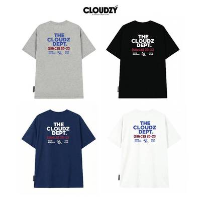 [NEW] Áo thun oversize CLOUDZY in chữ vải cotton 100% 250gsm form rộng nam nữ áo phông local brand streetwear basic DEPT