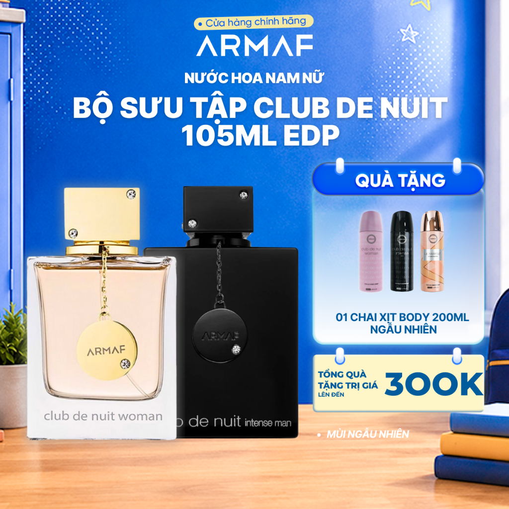 Nước Hoa Nam Nữ ARMAF Club De Nuit Full Size 105ML