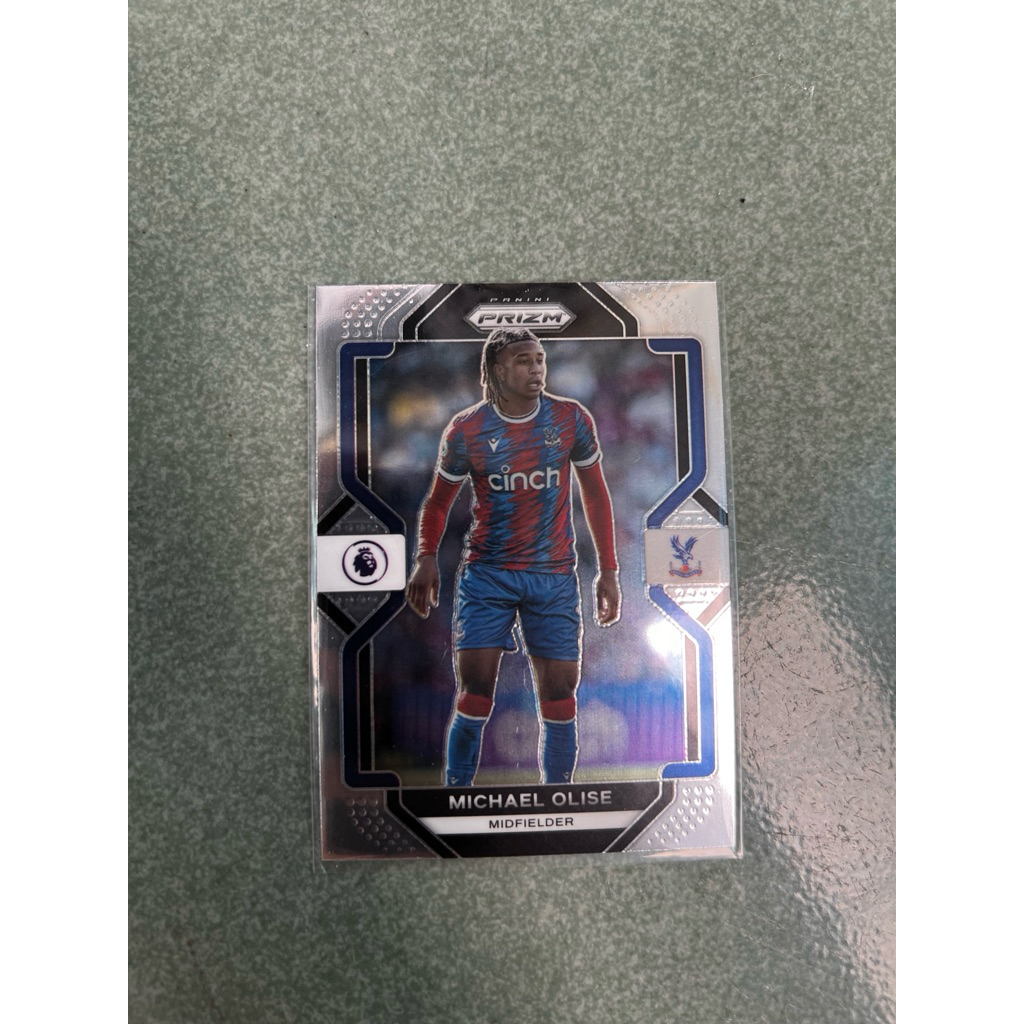 Thẻ cầu thủ Michael Olise - Base Prizm - Panini Prizm Premier League - Crystal Palace