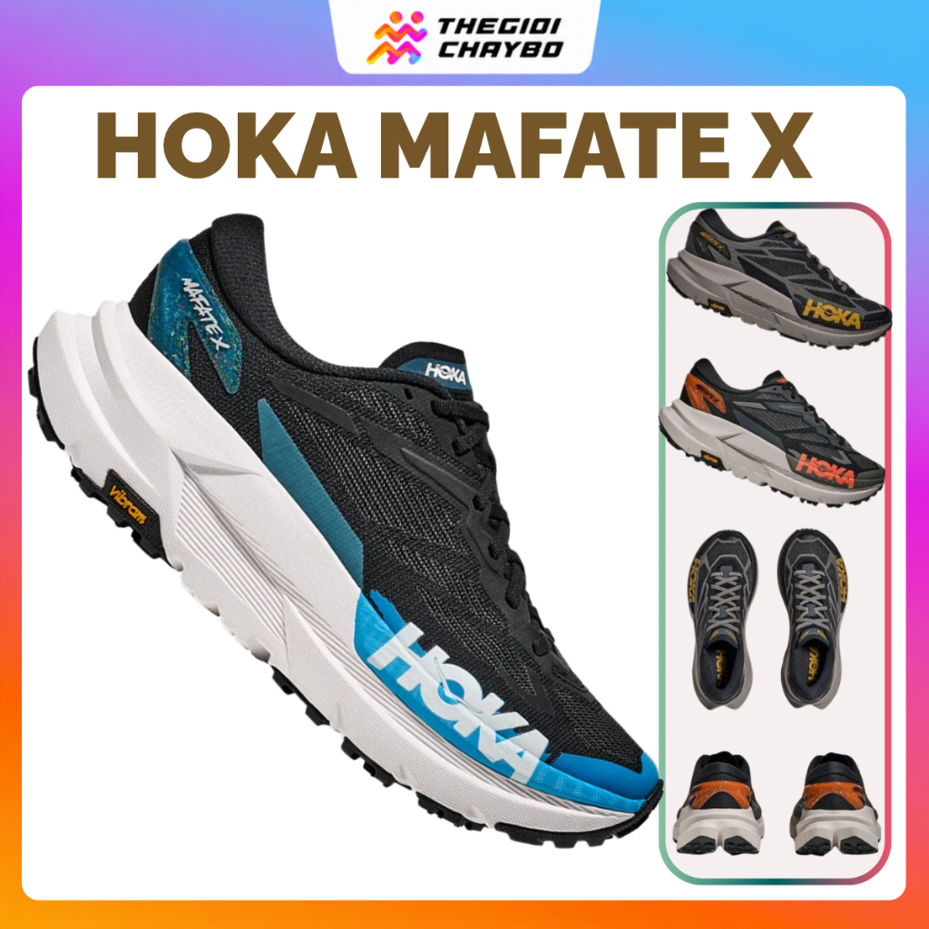 [Deal 20%] Hoka Mafate X - Giày Chạy Bộ Địa Hình Hoka Nam Nữ Chính Hãng