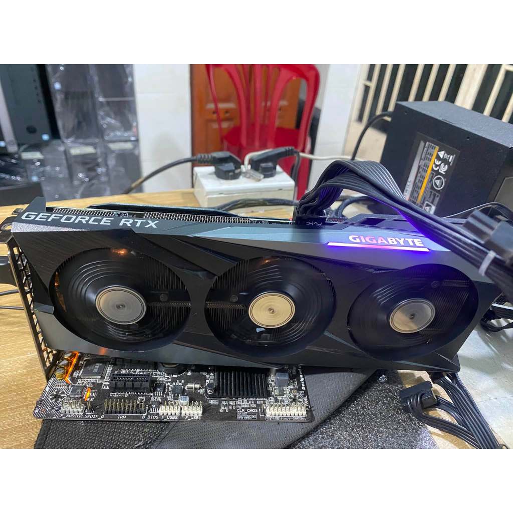 VGA GIGA RTX 3060 12GB 3 FAN LED