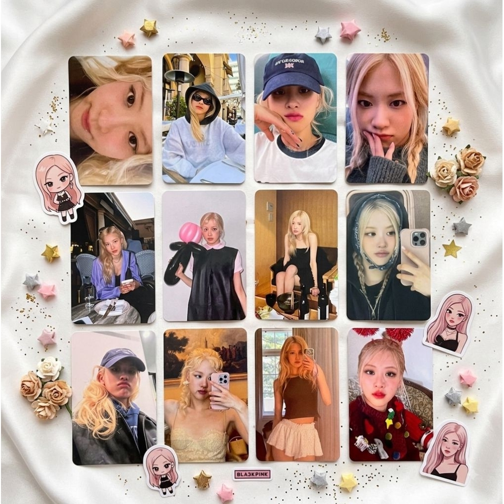 [ĐỌC KỸ MÔ TẢ] Tổng hợp card BLACKPINK official/fansite Rosé (UPDATE 15/8)