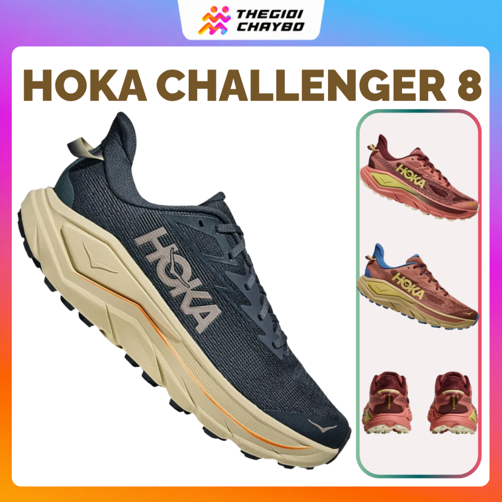 [Deal 20%] Hoka Challenger 8 - Giày Chạy Bộ Địa Hình Hoka Nam Nữ Chính Hãng
