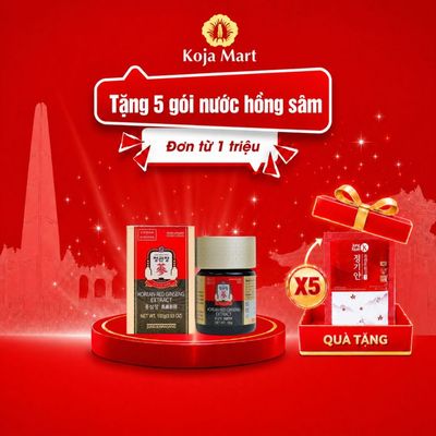 Cao Hồng Sâm Hàn Quốc 6 năm tuổi KGC Jung Kwan Jang Global Extract