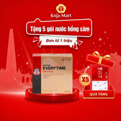 Tinh Chất Hồng Sâm Hàn Quốc KGC Jung Kwan Jang Everytime Original 10ml x 30 gói