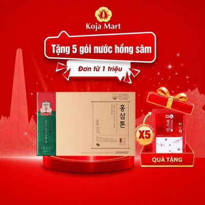 Nước Hồng Sâm 6 Năm Tuổi Hàn Quốc KGC Jung Kwan Jang Tonic 50ml x 30 Gói