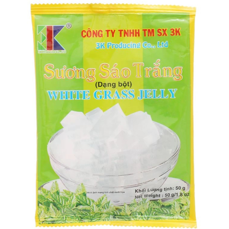 { COMBO 5 GÓI} Sương sáo trắng 3K gói 50gr