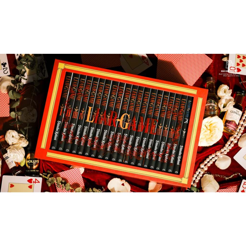 Truyện Boxset Manga - Liar Game Tập 1 - 19 + Ngoại Truyện (Bộ 20 Tập)