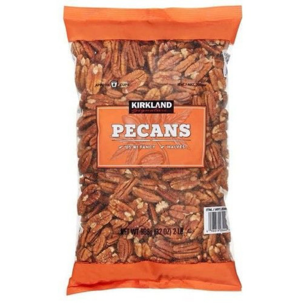 (USA) Hạt Hồ Đào Mỹ Kirkland Pecans Thượng Hạng Bịch 908g