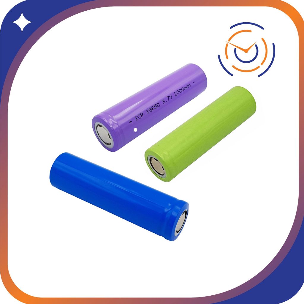 Pin cell 18650 2000mAh (1 pin màu sắc ngẫu nhiên)