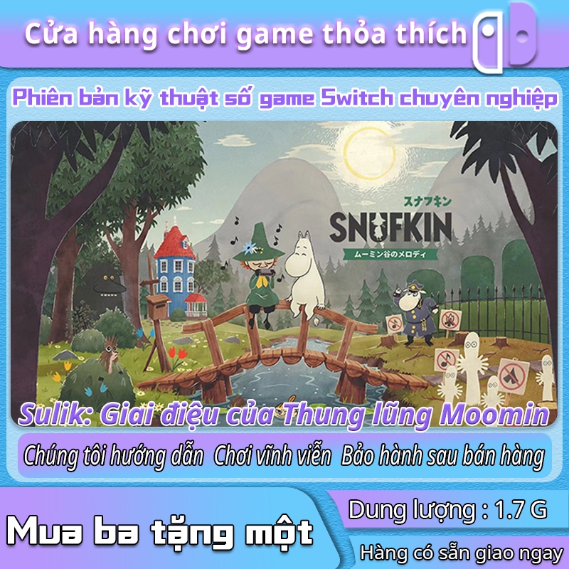 Slitch Melody Switch Number Game Moomin Valley - Mua 3 tặng 1