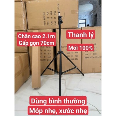 HÀNG THANH LÝ Chân Quay Tripod PHỤ KIỆN LIVESTREAM HOLOCOM