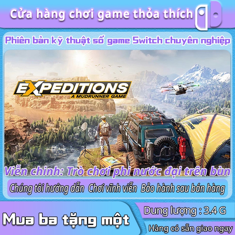 Expedition: Muddy Benz Game Switch Number Game – Mua 3 tặng 1