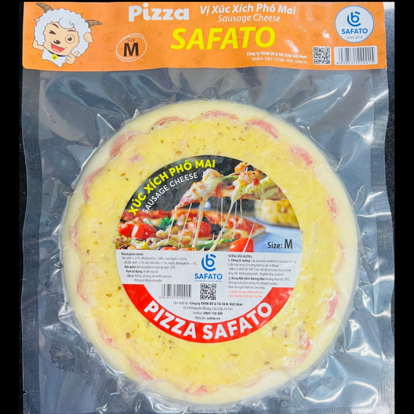 Pizza vị xúc xích 260g (Hàng lạnh giao HCM)