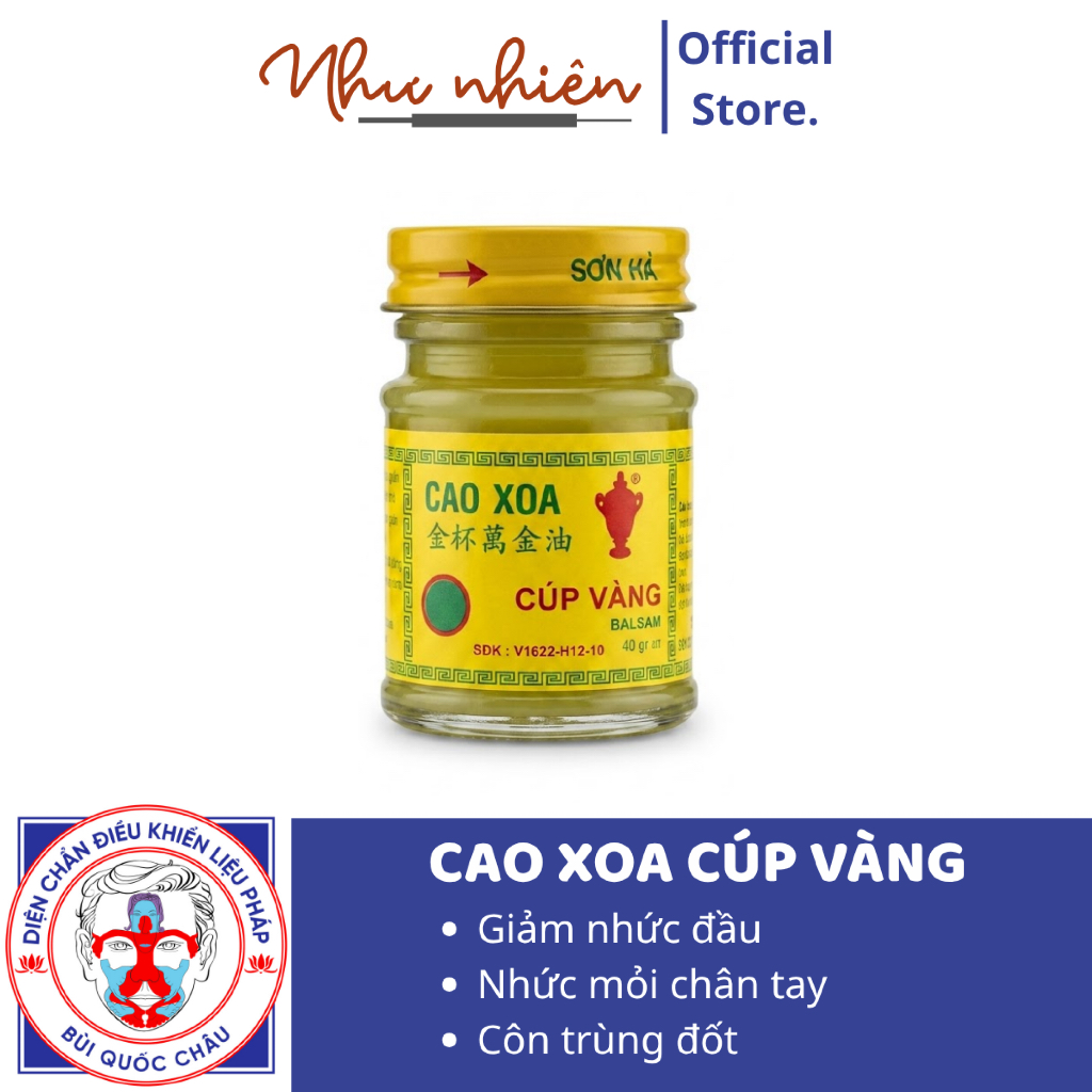 Cao Xoa Cúp Vàng / Dầu Cù Là